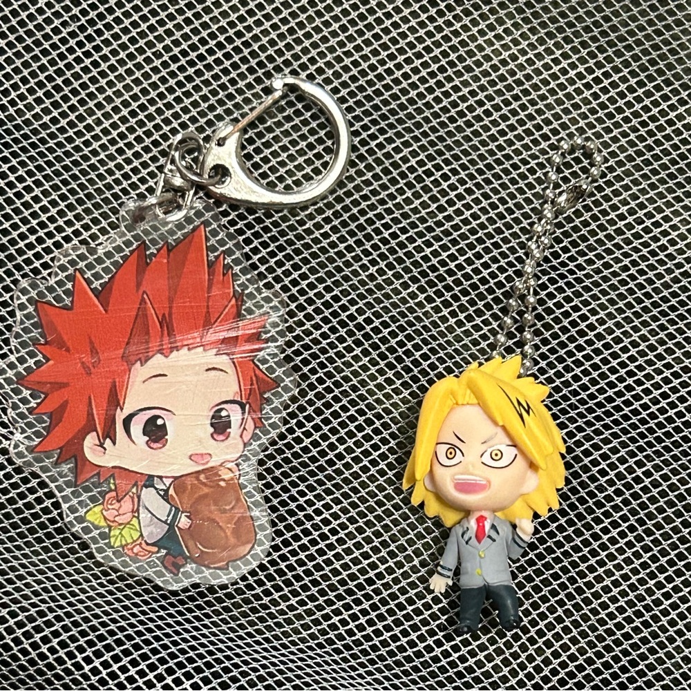 2 MHA BNHA keychains